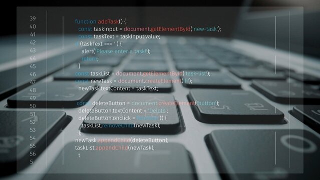  programming for task manager user interface, handling form submission, input validation, task list rendering, and exception alerts with dynamic DOM interaction Marrow