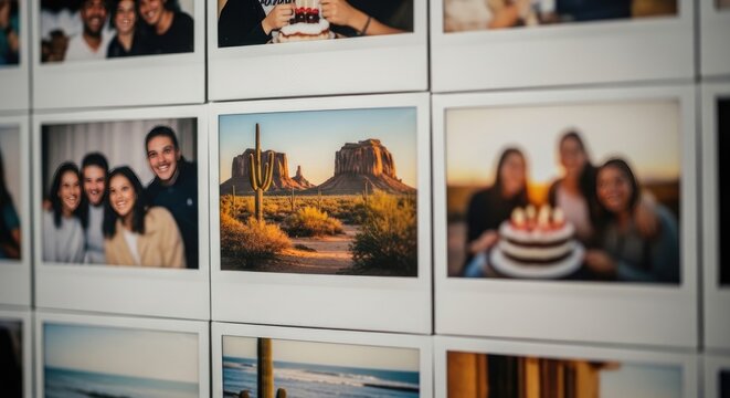 Printed Landscape Photos of Desert Sand Dunes on Wall