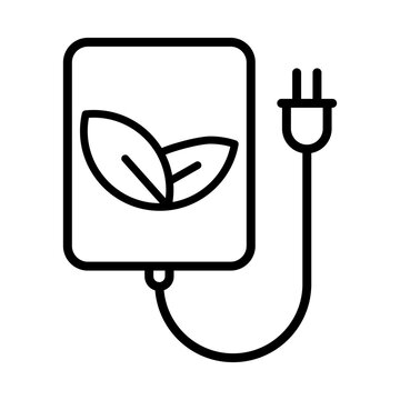 Eco icon vector. Ecology Illustration sign. Recycle symbol. Ecology logo.