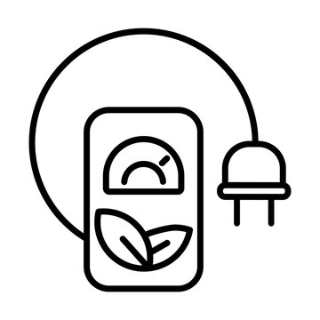 Eco icon vector. Ecology Illustration sign. Recycle symbol. Ecology logo.