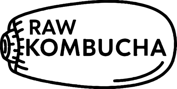 RAW typography in vertical line hatched art style
