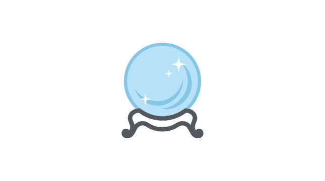 Crystal Ball on a Stand.