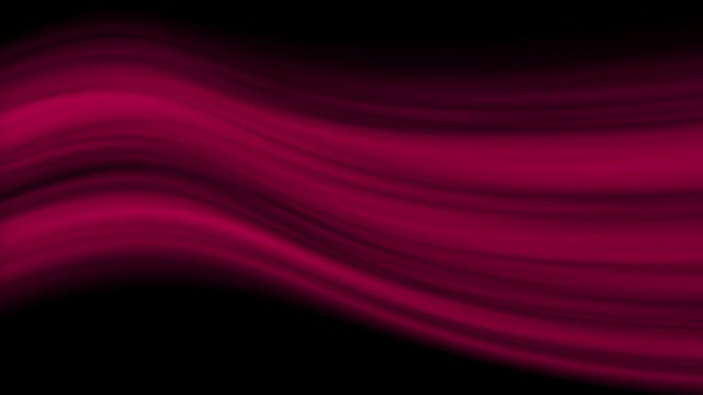 Hot air flow from conditioner effect. air light effect with red rays. Warm wind waves hot air blowing effect. Abstract directional optical fiber neon lines on black Background. Heat from the heater