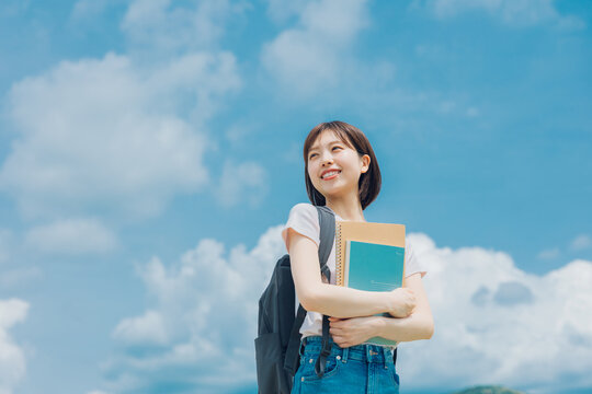 青空と大学生