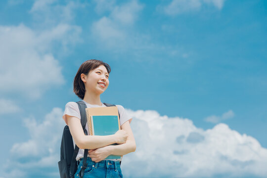 青空と大学生