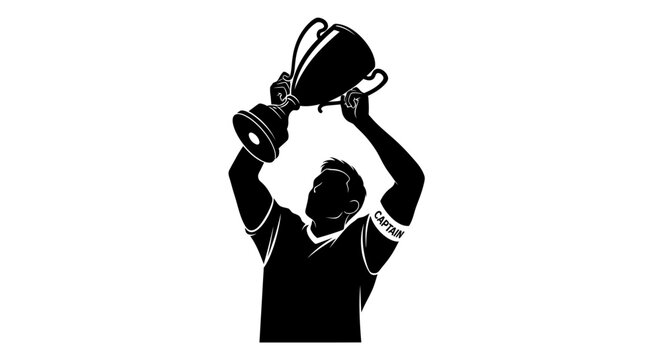 Fifa World Cup 2026, Fifa, World Cup, Trophy, victorious man, black silhouette, champion icon, sports emblem