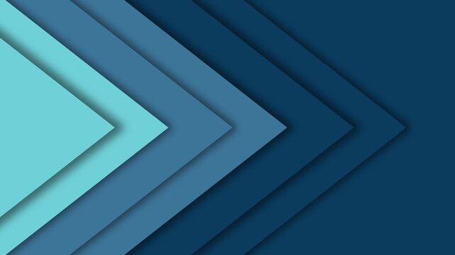 Modern Blue Geometric Chevron Abstract Background for Professional Virtual Meetings and Zoom Calls.