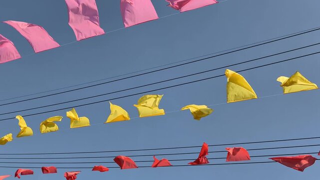 red and yellow