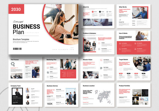 Creative & Digital Business Plan Brochure Template
