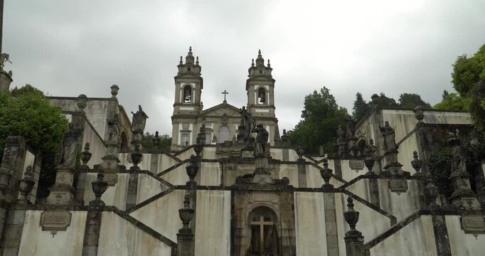 the Santu&aacute;rio do Bom Jesus do Monte (Sanctuary of the Good Jesus of the Mountain) in Braga, Portugal.