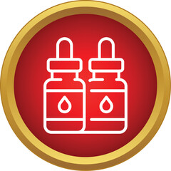 Obraz premium Eyedropper bottles symbolizing pharmacy, treatment, and medical healthcare
