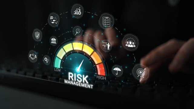 Comprehensive Risk Management Dashboard with Visual Indicators for Analyzing Financial Threats and Opportunities in Business Environments Sigmoid