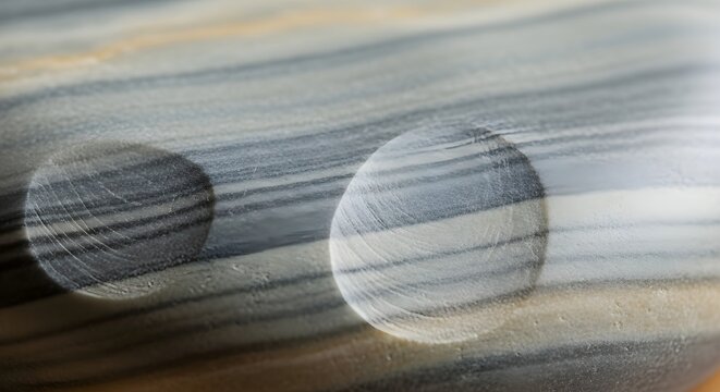 Close-up of marbled stone with light and shadow