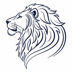 Obraz premium Lion Mane Fashion Branding