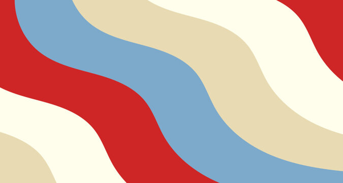 Bright Rainbow Wave Lines with Smooth Gradient Flow, Uplifting Abstract Background Illustration.
