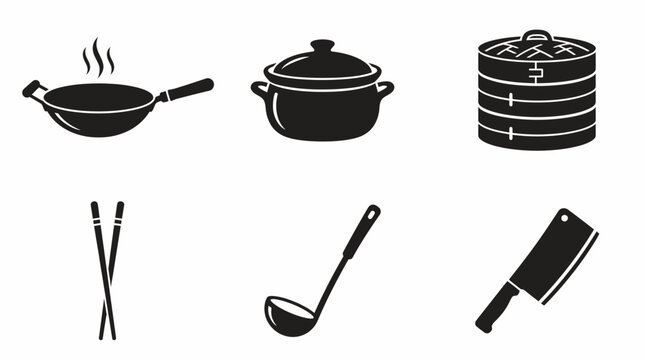 Cooking utensils and kitchen tools for preparing DAPUR meals daily