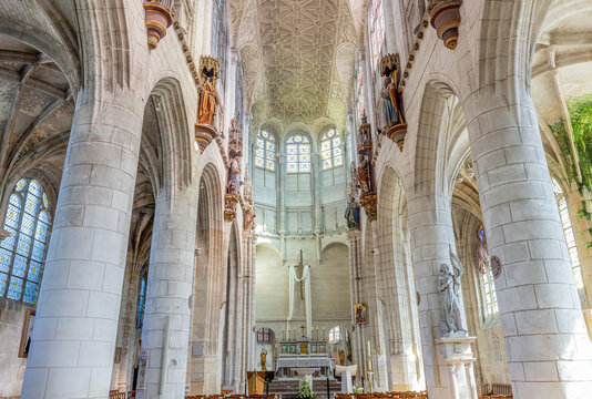 Cathedral Saint Jean, Joigny, Yonne, France