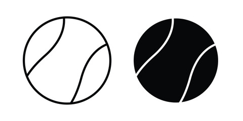 Basketball icon symbol set in black and white. EPS10 © Dan