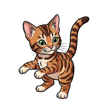 Cartoon tabby cat wearing a pirate hat and eyepatch.
