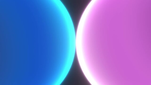 Neon Spheres Transition Loop and Intro Animation