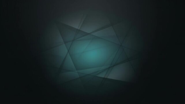 Abstract Geometric Background with Dark Teal Polygon Layers