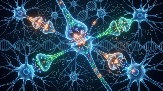 3d rendered illustration of dna