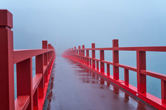 Goodbye, distinct world. Let us build this bridge for the unseen tomorrow waiting beyond the mist.