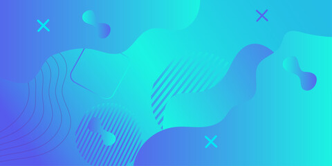 Naklejka premium Abstract Fluid 3D Background with Liquid Modern Shapes . Isolated Vector Elements.
