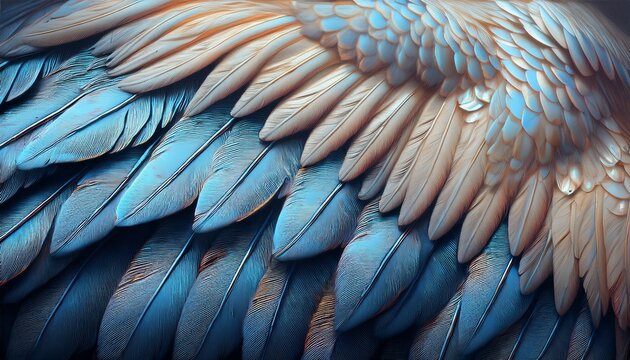 frozen eagle wing texture bird