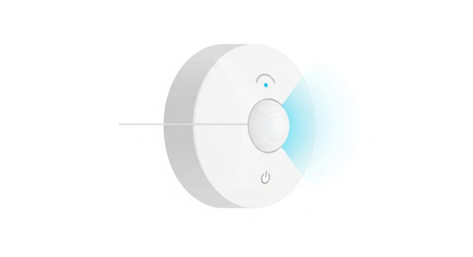 Modern Smart Home Motion Sensor Device.