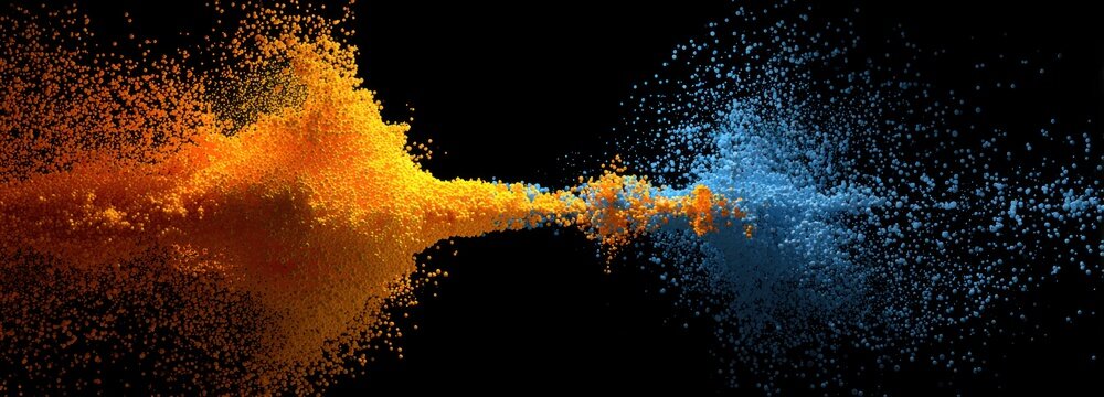 Laboratory scatter plots show flow cytometry data in clean design