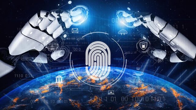 AI enhances biometric authentication systems for secure identity verification and cloud protection, improving cybersecurity and personal data access control Marrow