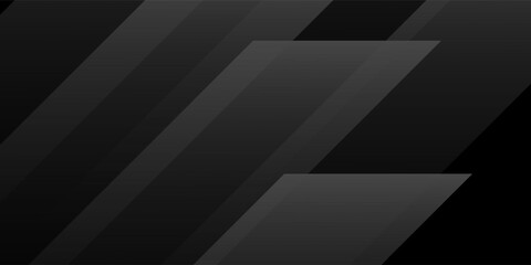 Obraz premium Abstract dark gradient background with diagonal layered lines. Elegant modern texture design suitable for business, luxury, and technology themes.