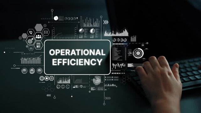 Operational Efficiency Concept with Data Analytics and User Interaction in Modern Business Environment. Asymptotic smart data analytic.