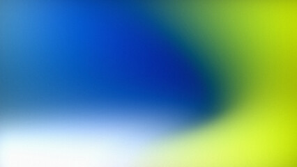 Obraz premium Abstract background of blue and green gradient flow.