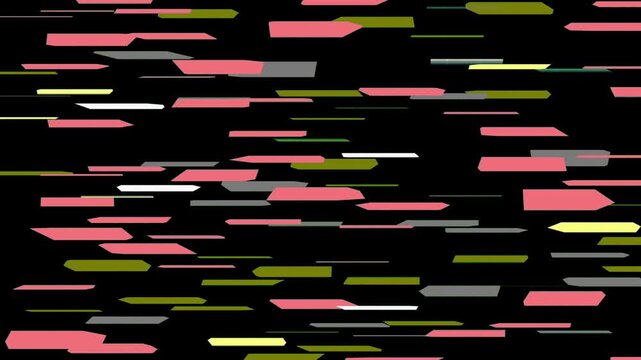Dynamic Pink Data Stream Futuristic Tech Overlay for Live Event 4K Loop