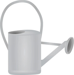 Metal water can. vector illustration © marijaobradovic