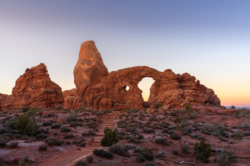 Turret Arch im Morgenlicht © Michael