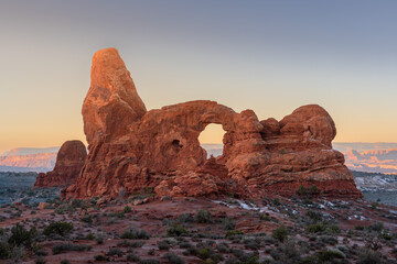 Turret Arch im Morgenlicht © Michael