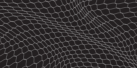 Mesh texture for fishing nets. Seamless pattern for sportswear or soccer goal, volleyball net, basketball hoop, hockey, athletics. Abstract net background for sports © Ana