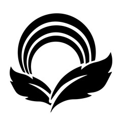 Fototapeta premium Eco Growth Leaf Design