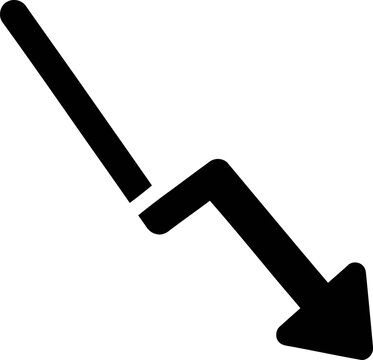 Downward Arrow Symbol.