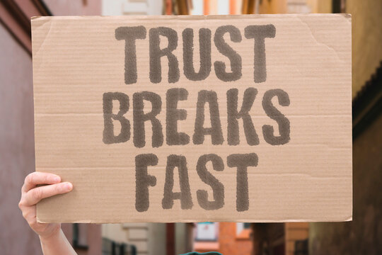 "Trust Breaks Fast" Small breaches erode confidence quickly. TRUST. BREACH. REPAIR. RISK. RELATION.