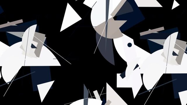 黒背景に透過する緑と青の幾何学レイヤーと繊細なグリッド線。ニューラルネットワーク、データモデリング、サイバー空間を象徴するモダンな抽象背景。