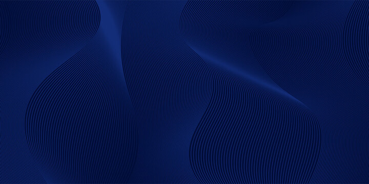 Premium background design with diagonal dark blue lines pattern. Vector horizontal template for digital luxury business banner