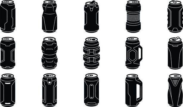 Black flashlight 16 different white background, flashlights light sources portable lights