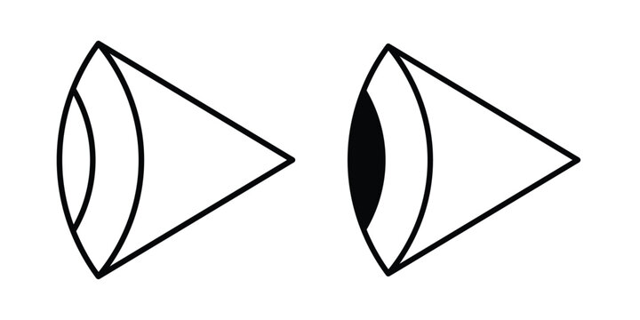 Eye side icon