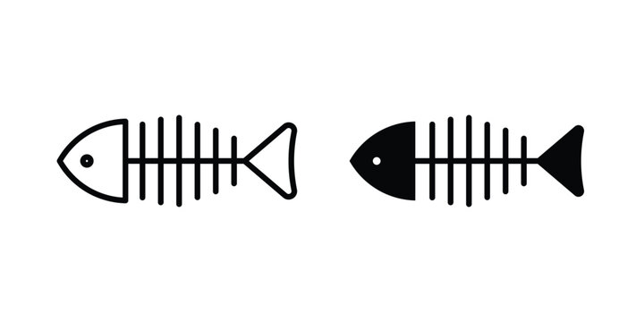 Fish bones icon