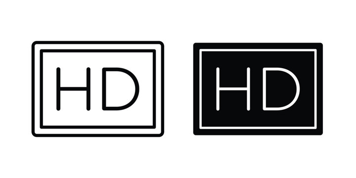 High definition icon