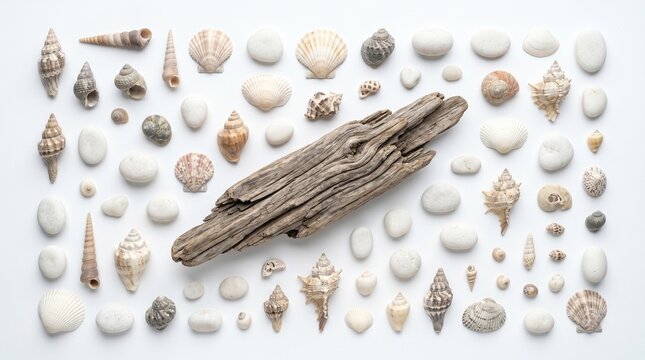 set of seashells
